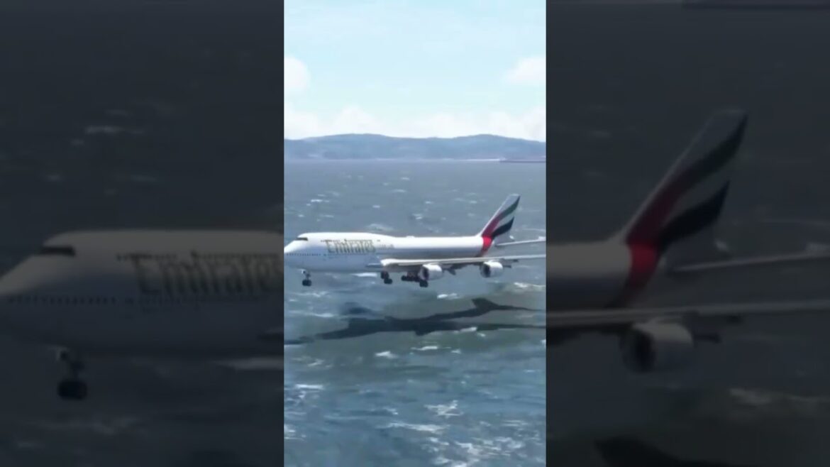 Found it just Awesome …..Landing at Nagasaki airport (Japan )