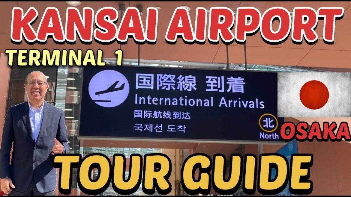 KANSAI AIRPORT / TERMINAL 1 / OSAKA - JAPON / TOUR GUIDE