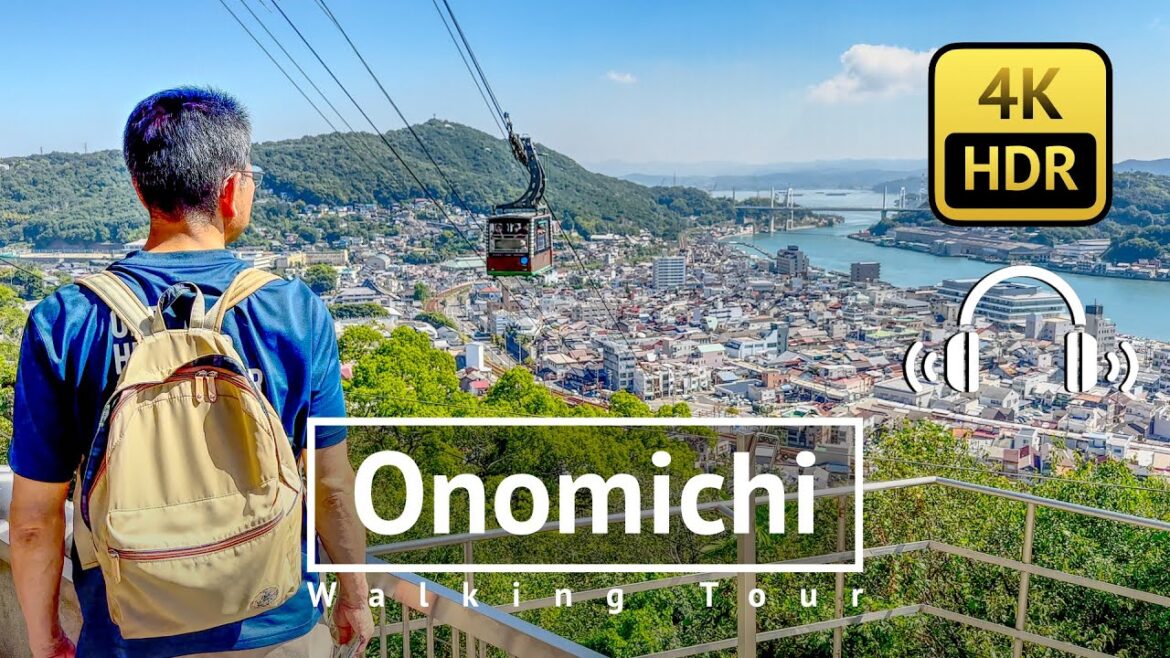 Hiroshima Onomichi Walking Tour - Hiroshima Japan [4K/HDR/Binaural]