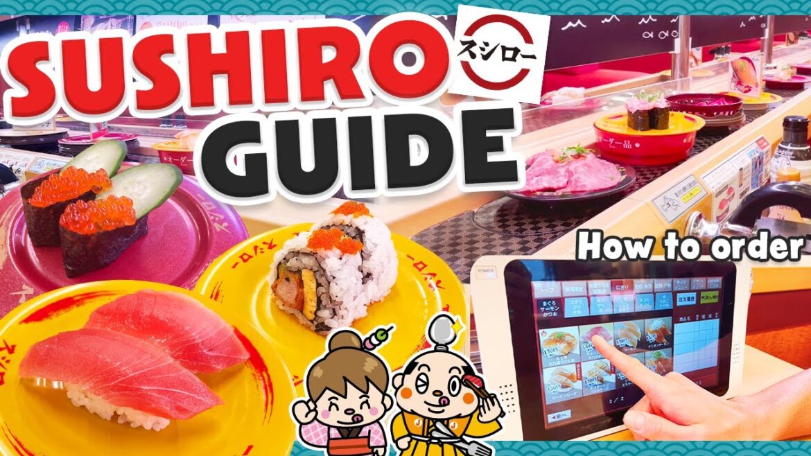 Sushiro Guide / Conveyor belt sushi restaurant / Tokyo, Japan Sushiro Guide / Conveyor belt sushi restaurant / Tokyo, Japan