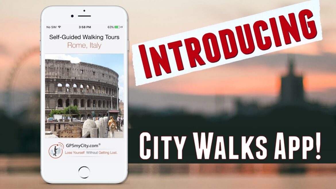 How GPSmyCity App Works