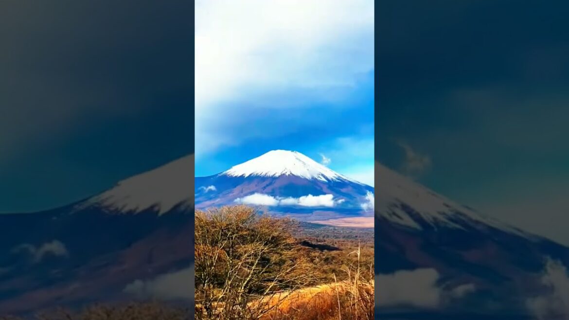 Amazing Mount Fuji (In Japan) #shorts Amazing Mount Fuji (In Japan) #shorts