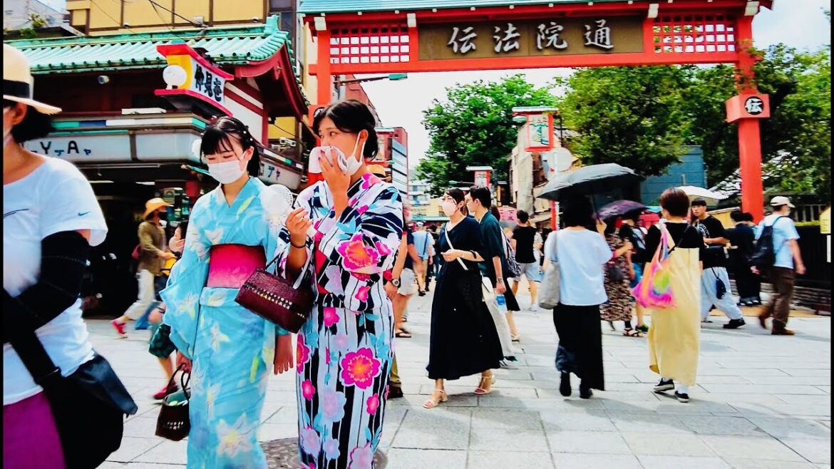 【浅草】Tokyo Walk - Asakusa (▶ 54 min) | 4K 東京散歩 August 2022