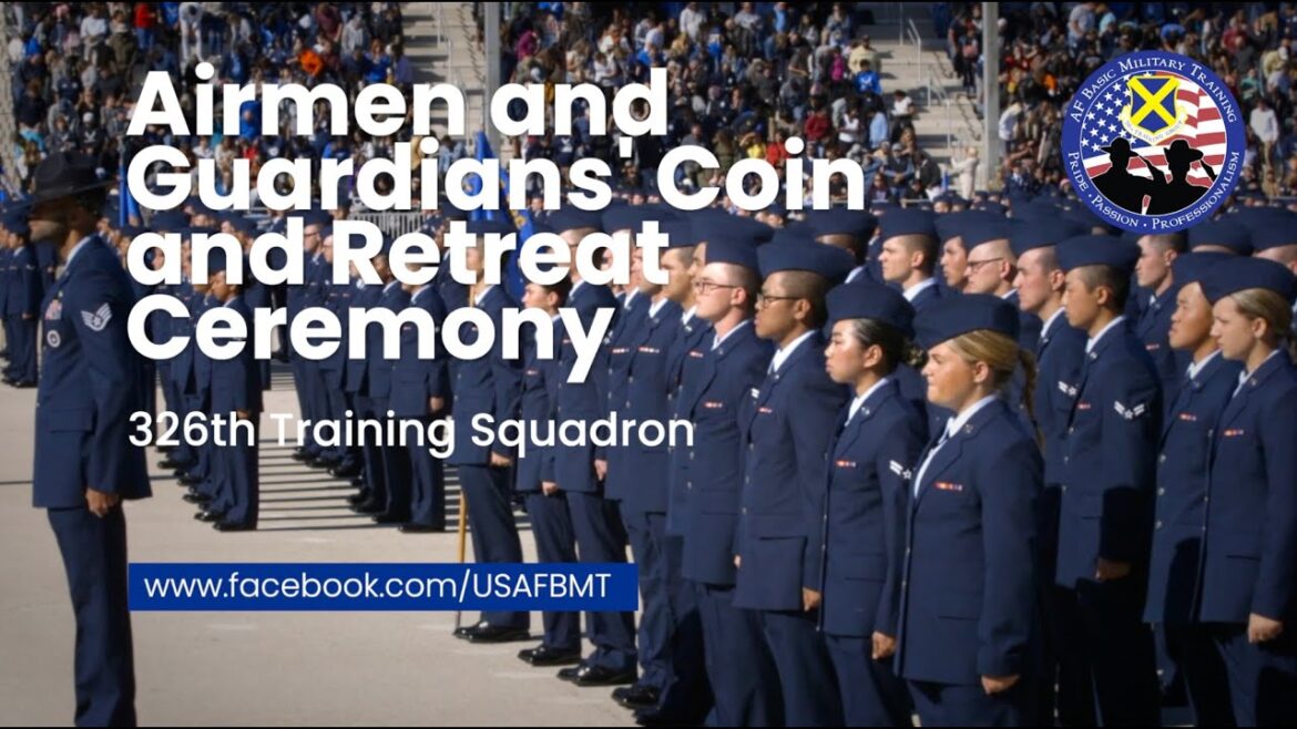 326th Training Squadron Airmen and Guardians' Coin and Retreat Ceremony -- October 19, 2022