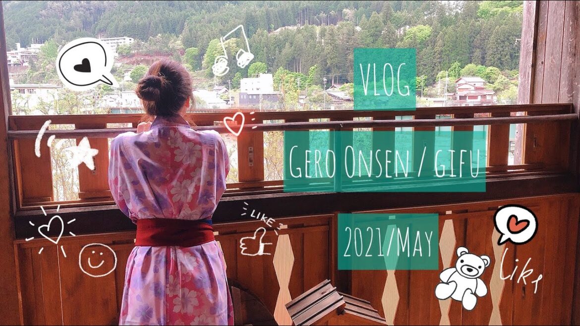【旅行VLOG】下呂温泉/岐阜 gero onsen/gihu vlog_陶芸体験/滝巡り/足湯
