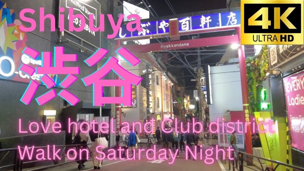 【4K HDR】土曜日夜の混み合う渋谷・クラブ・ラブホ街・道玄坂の散歩 Tokyo Shibuya Club, Love hotel and Dogenzaka on Saturday Night 【4K HDR】土曜日夜の混み合う渋谷・クラブ・ラブホ街・道玄坂の散歩 Tokyo Shibuya Club, Love hotel and Dogenzaka on Saturday Night