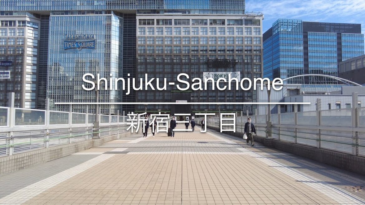 [4K] Shinjuku-Sanchome 新宿三丁目 [Tokyo 東京] [Walk 散歩] #406