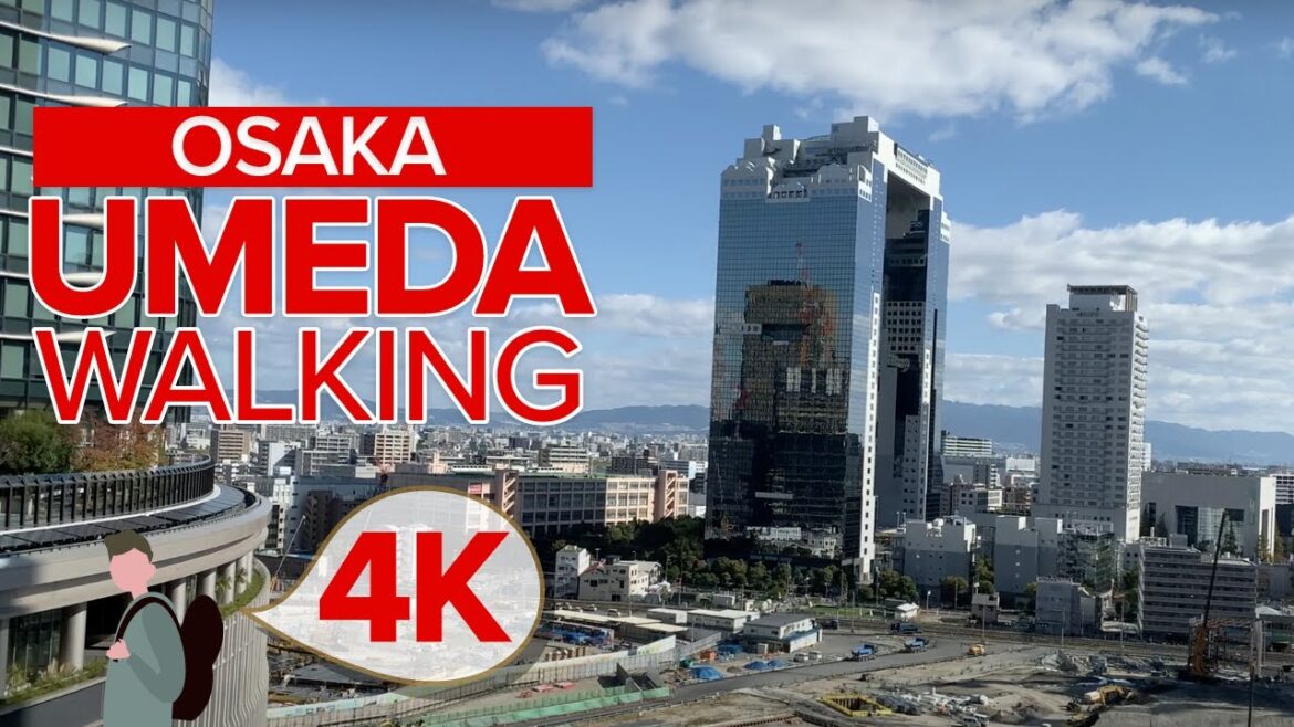 OSAKA UMEDA WALKING 【4K】