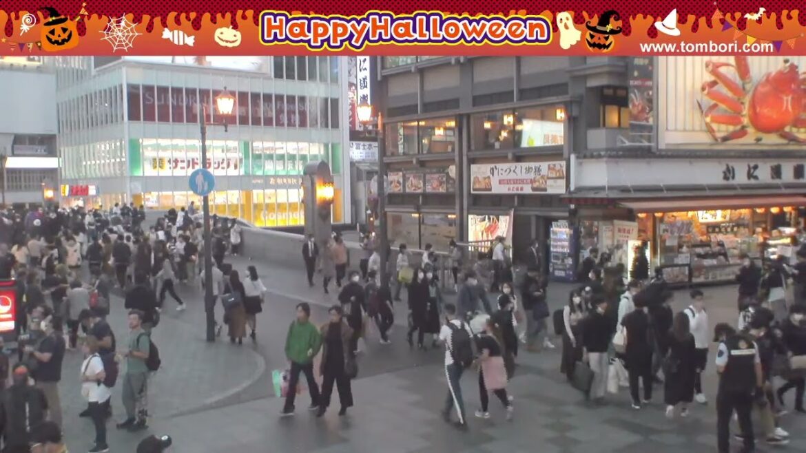 2022/10/23 大阪 道頓堀 ライブカメラ 2022/10/23 大阪 道頓堀 ライブカメラ