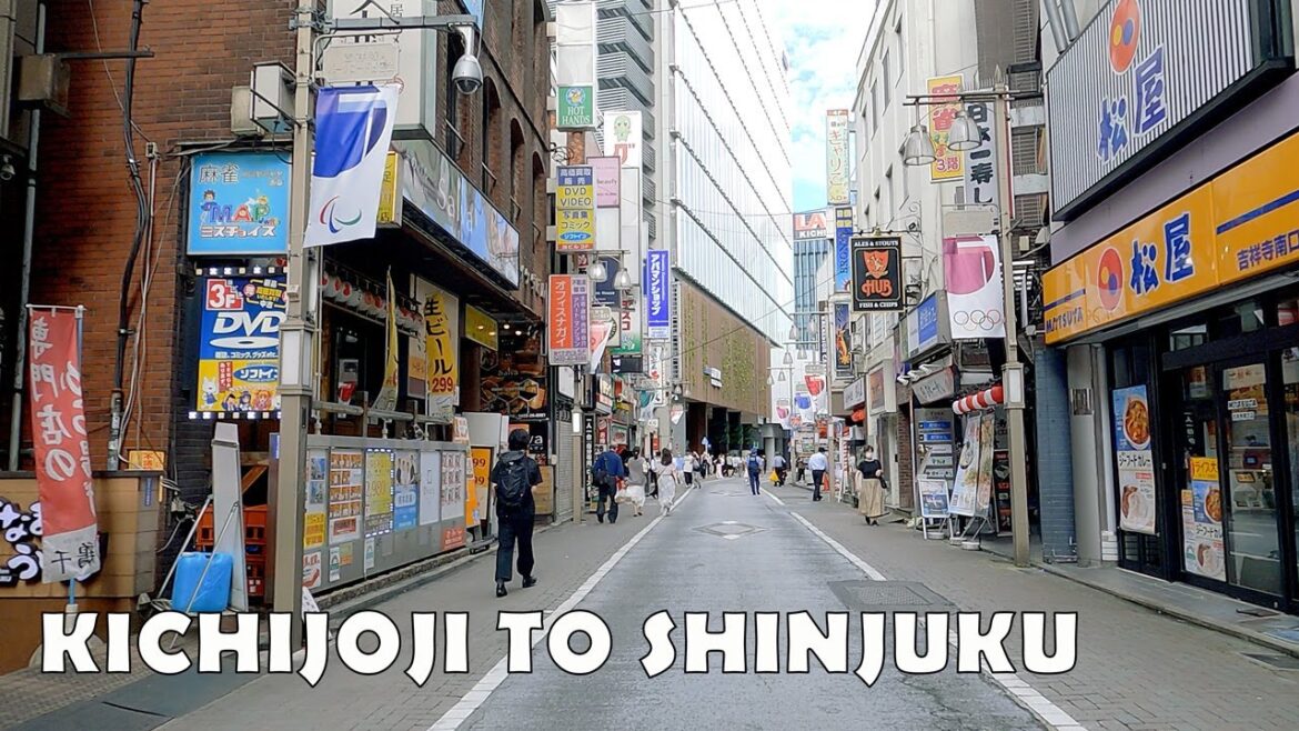 4K Driving to Shinjuku from Kichijoji – Tokyo Japan 4K Driving to Shinjuku from Kichijoji - Tokyo Japan