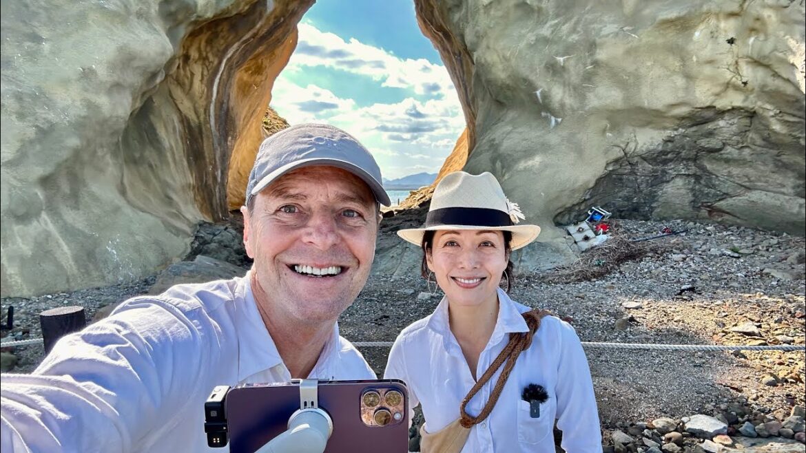 Ashiya, Fukuoka walk - beautiful sea side scenery!