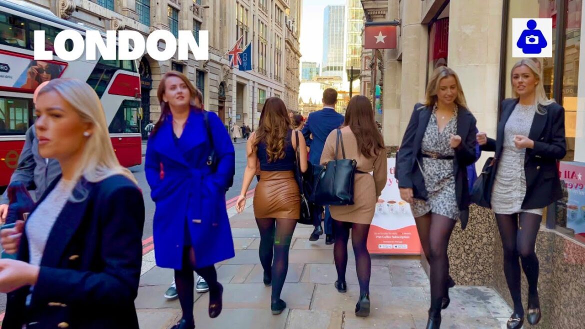 London Walk 🇬🇧 London Bridge Station to London's Financial District | City of London, England.