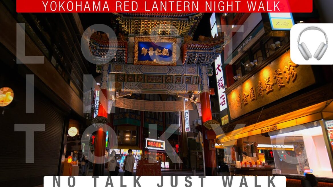 《Ambient Sound》Yokohama Chinatown Night Walk 《Ambient Sound》Yokohama Chinatown Night Walk