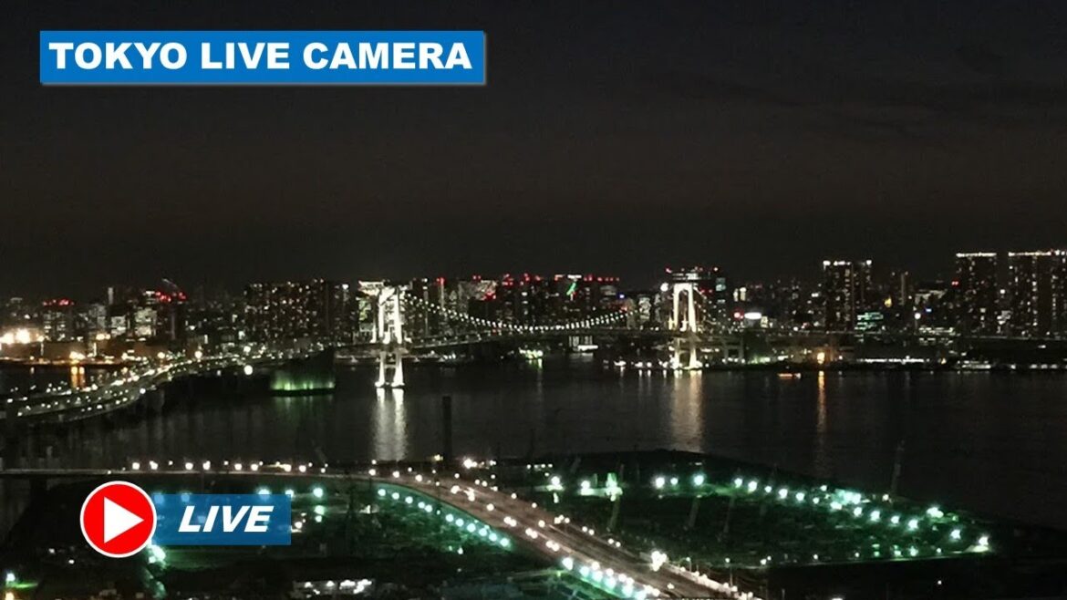 【Live】リラックスミュージックと美しい東京の景色　東京ライブカメラ　Relaxing music and beautiful Tokyo views　TOKYO  LIVECAM