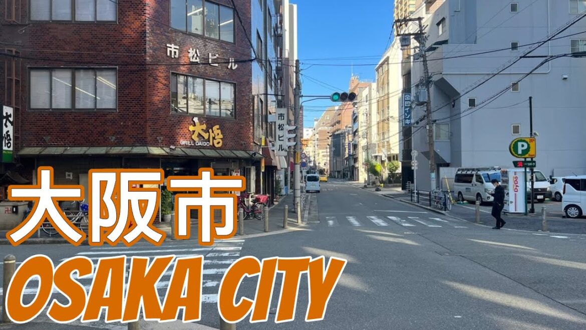 Downtown Osaka Walkabout, JAPAN 🇯🇵  #LIVE