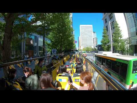 Sky Bus Tokyo  Tour   4K 高画質 Tokyo Tower to Tokyo  Rainbow  Bridge Sky Bus Tokyo  Tour   4K 高画質 Tokyo Tower to Tokyo  Rainbow  Bridge