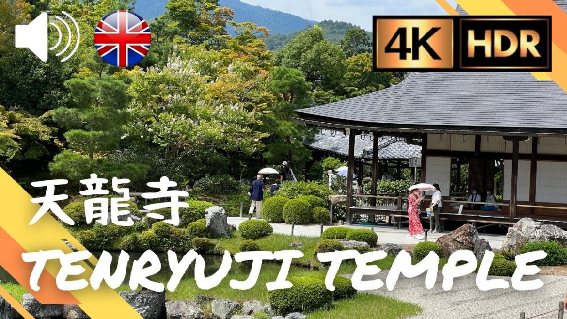 Tenryuji Temple in Kyoto, Japan - EN - 4K - HDR
