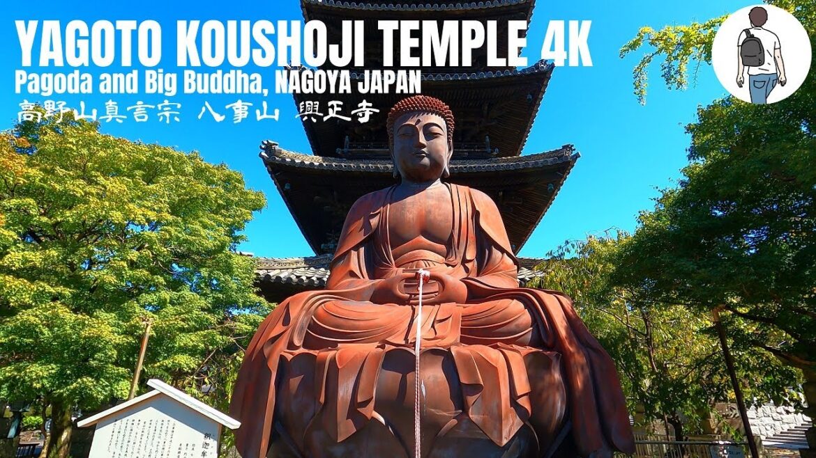 [Japan Walking Guide] Koshoji Temple Walk Tour in Yagoto, a luxury residential area of Nagoya 4K