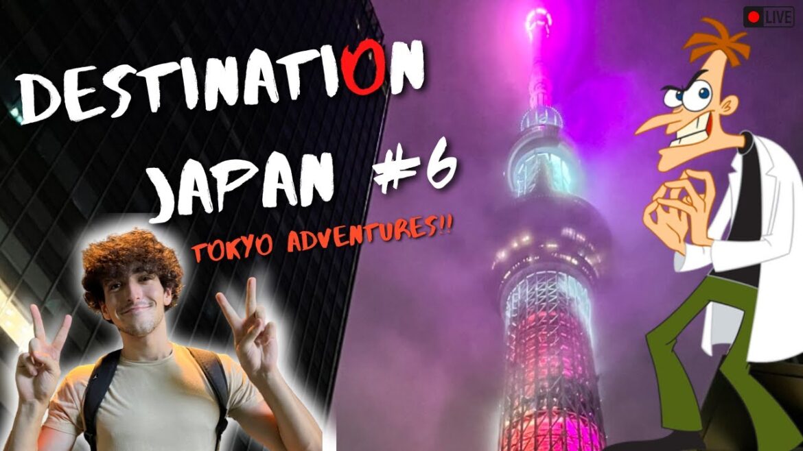 DOOFENSHMIRTZ TOKYO SKY TREE!! || Japan Vlog 6 || Tokyo Adventures Part 1