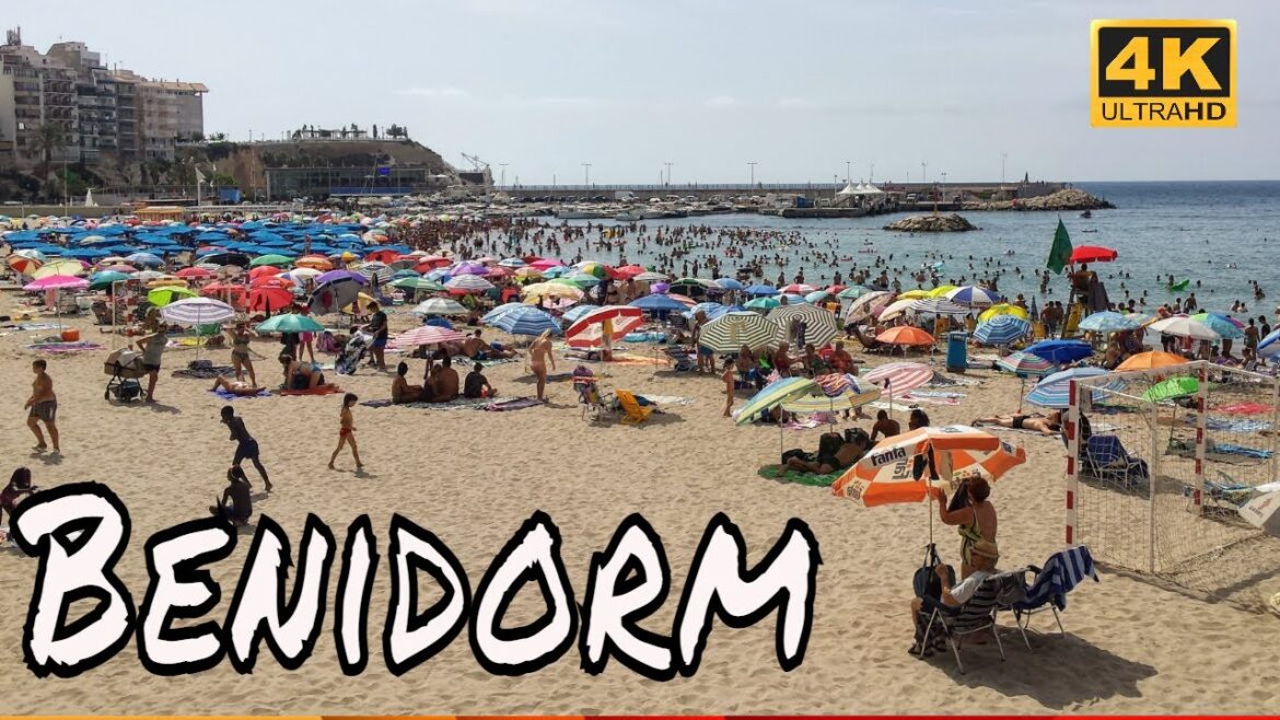 What’s Benidorm Like In October? 4K Walking Tour