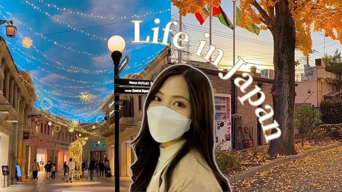 [JAPAN VLOG] A random week in November ( going to the university, date in Odaiba)