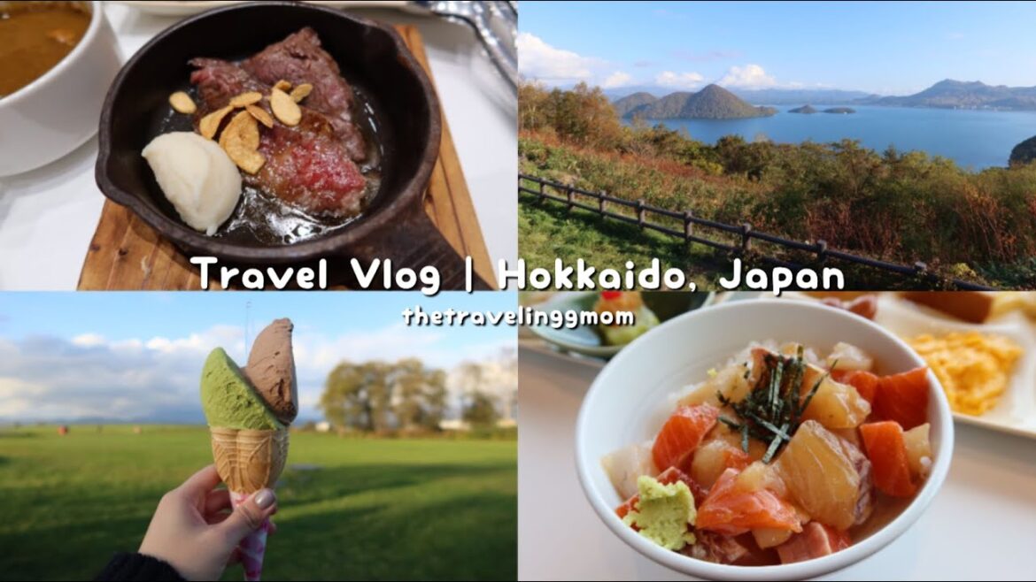 [VLOG] Hokkaido Series Part I | Autumn 2022 | Lake Toya | Sight seeing, Momijigari, Fruit picking