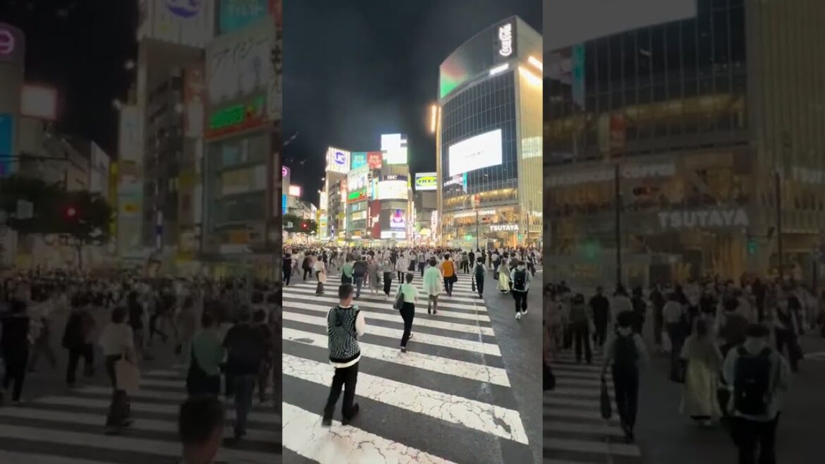 Strolling in Shibuya, Tokyo 🇯🇵 #shorts