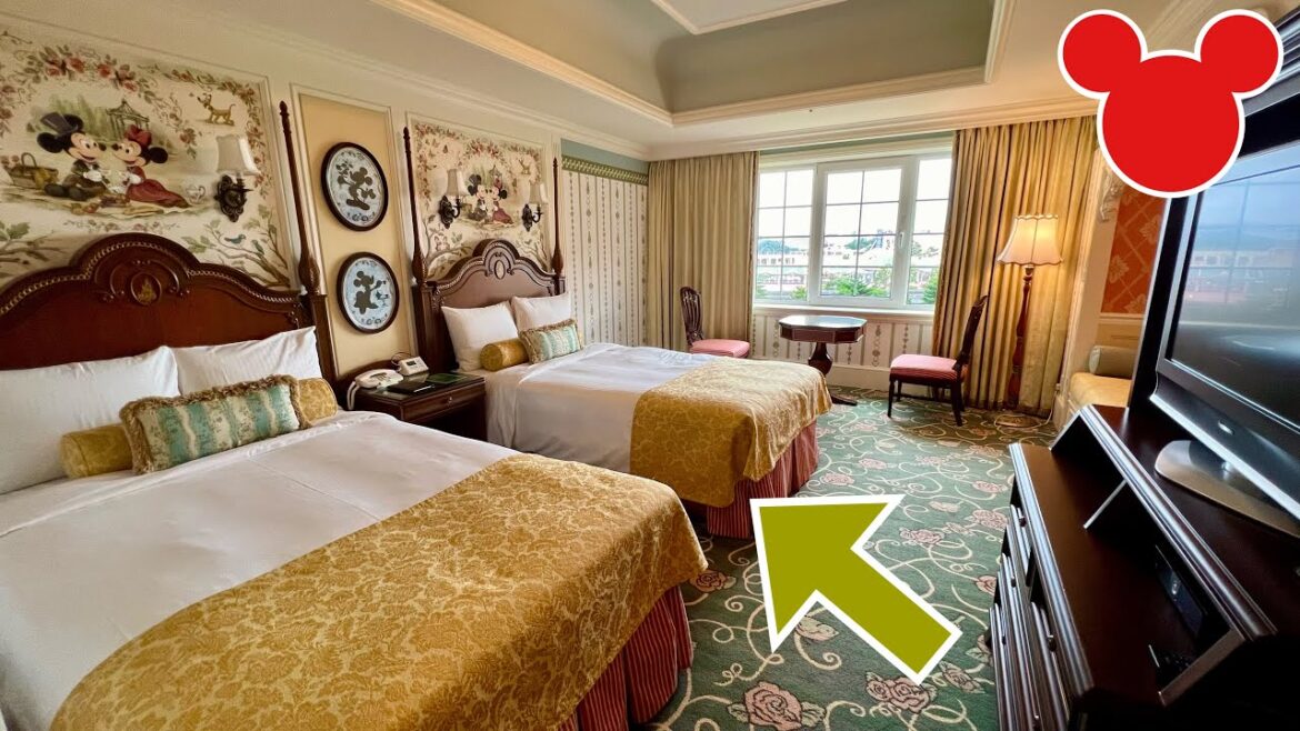 Staying at Japan's Tokyo Disneyland Hotel/😆🏨  | Superior Alcove Room | park view