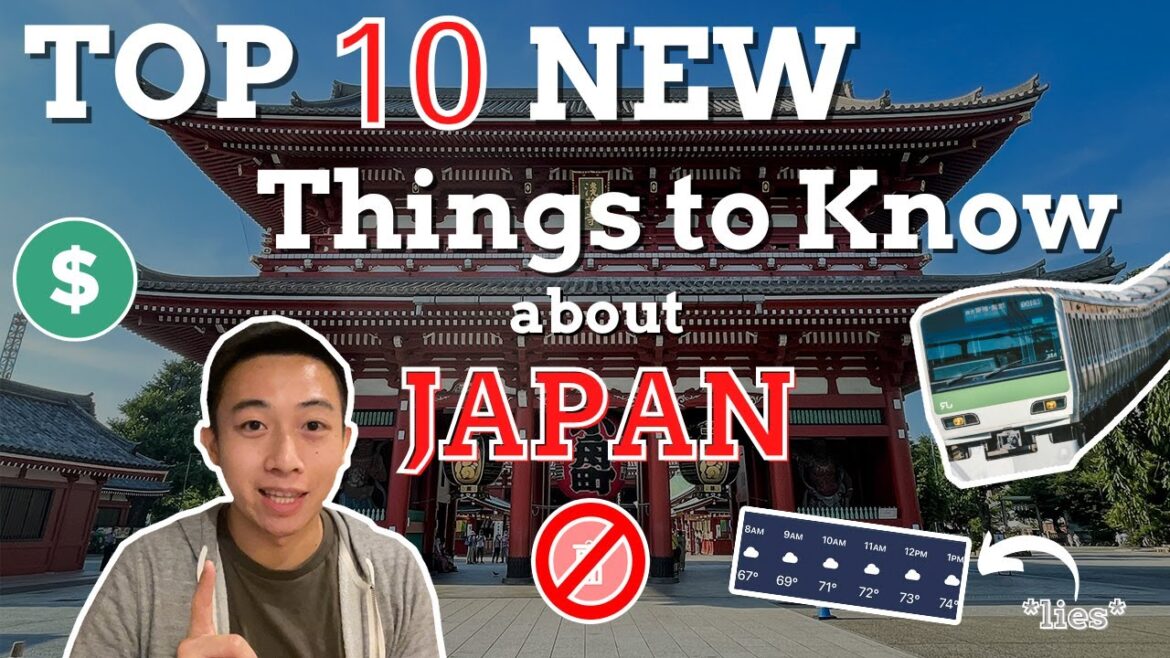 TOP 10 THINGS to KNOW about JAPAN - TRAVEL TIPS to KNOW BEFORE YOU GO