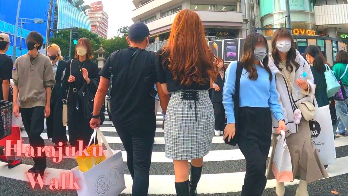 Harajuku Tokyo in Japan walking tour【4K】10.2022 Harajuku Tokyo in Japan walking tour【4K】10.2022
