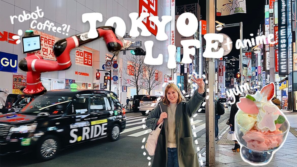 back in TOKYO 🍡 robot cafe & anime activities in shibuya, karaoke & walking in asakusa