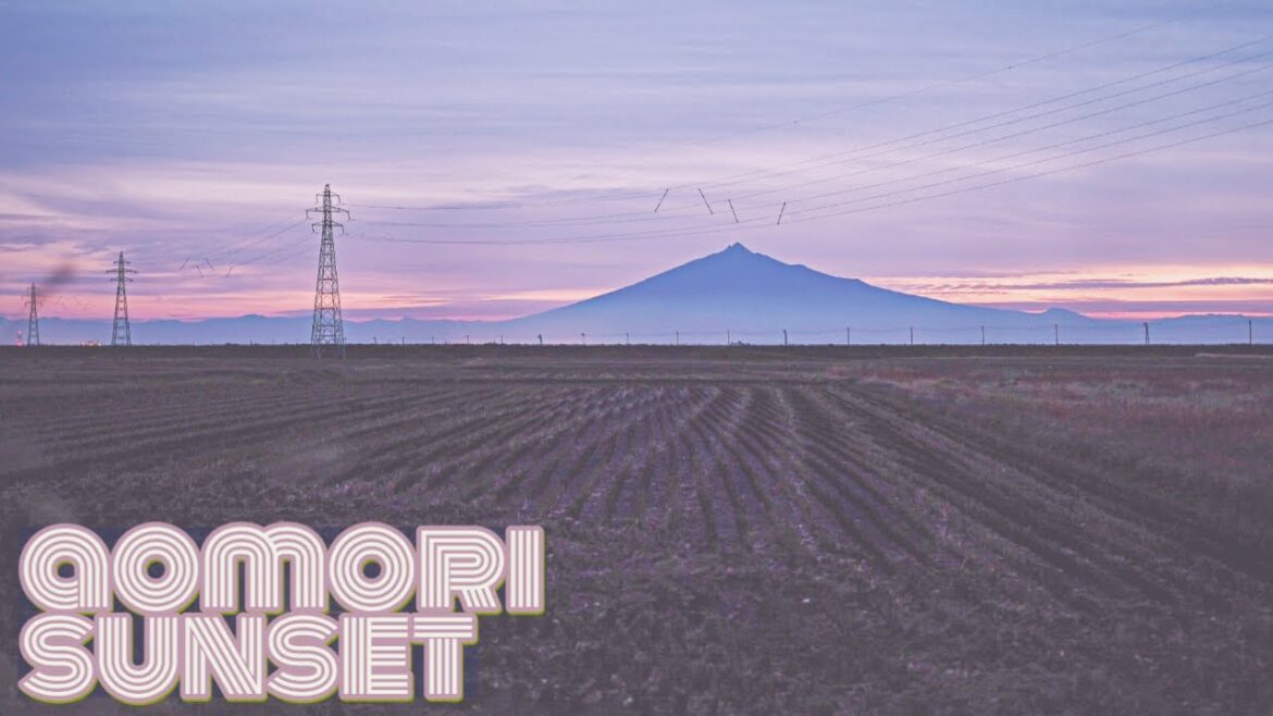 Driving into the Sunset #aomori  #ambientsounds