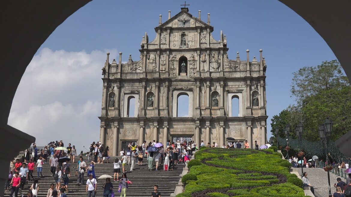 Historic Center of Macau, China  [Amazing Places 4K]