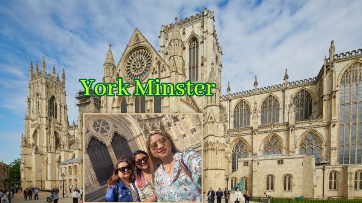 Virtual Tour | Inside York Minster Cathedral | York City Wall | Around City of York.