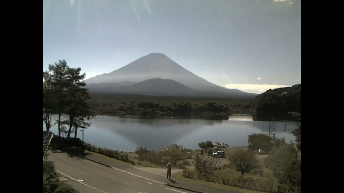 Mt  Fuji Time Lapse Video from Lake Shoji Fujiyama Live Camera 8 in 2022 9