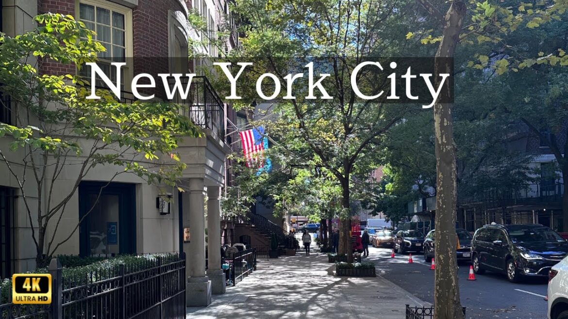 [4K] 🇺🇸 New York City  Walking Tour: from Midtown to the Upper East Side