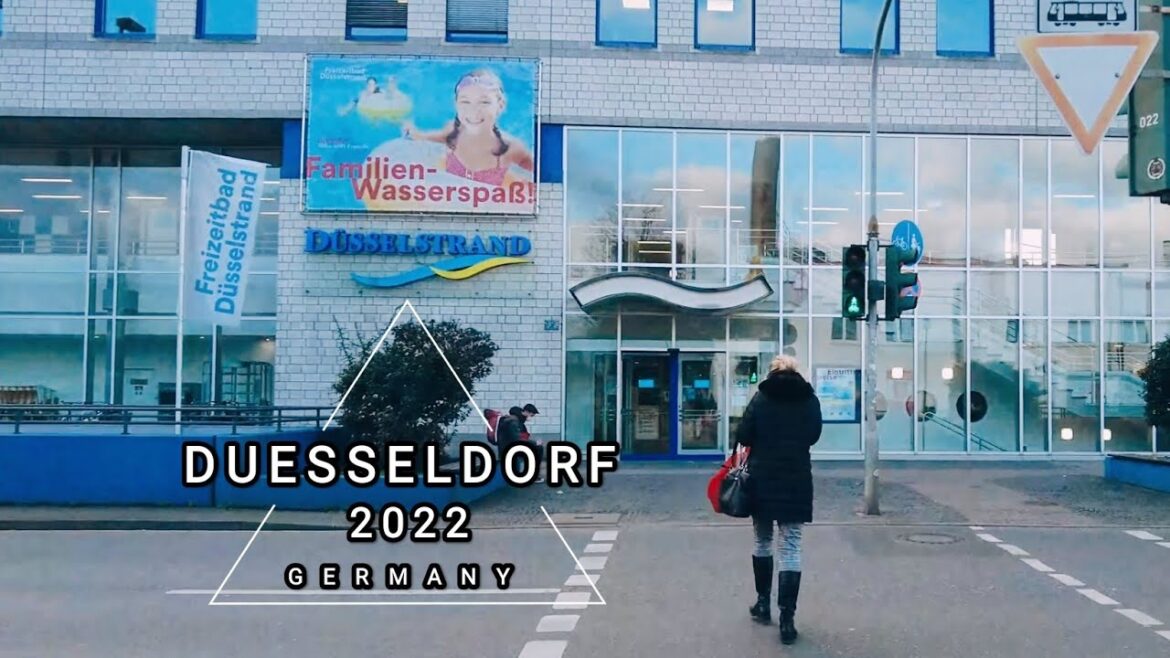 Düsseldorf Germany Walk in nice Urban Flingern 2022 Watch 4K