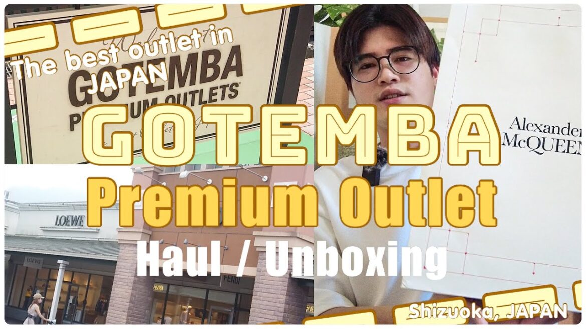 GOTEMBA PREMIUM OUTLET | Shizuoka, Japan | Haul • Unboxing | VLOG 82