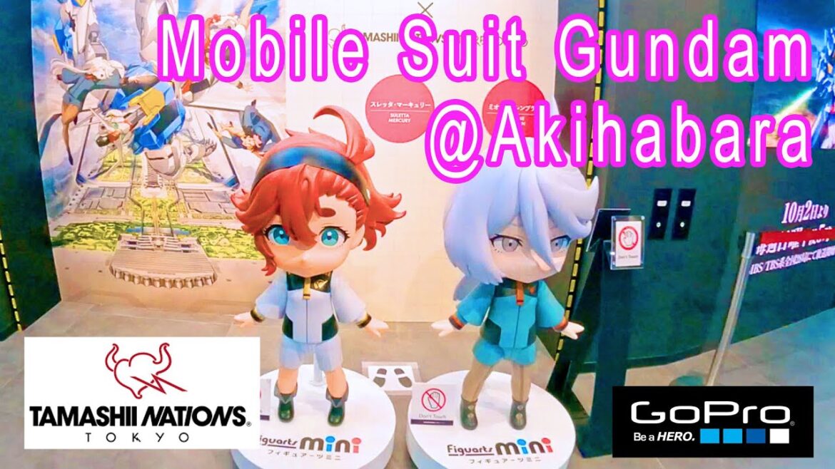 "Mobile Suit Gundam: The Witch of Mercury" TAMASHII NATIONS STORE TOKYO【GoPro】『機動戦士ガンダム 水星の魔女』展示イベント