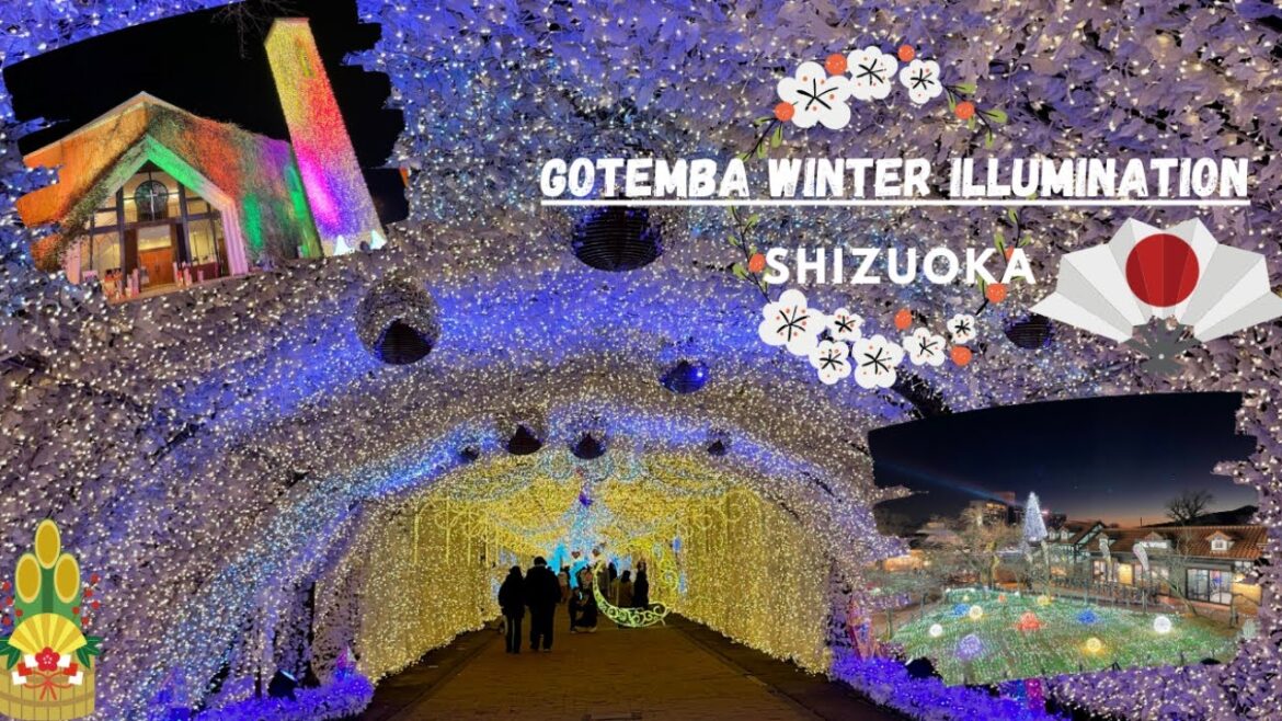 SHIZUOKA【Christmas Lights】Toki-no-Sumika 2020-2021. KOGEN BIRU -GOTEMBA 時之栖 #4K