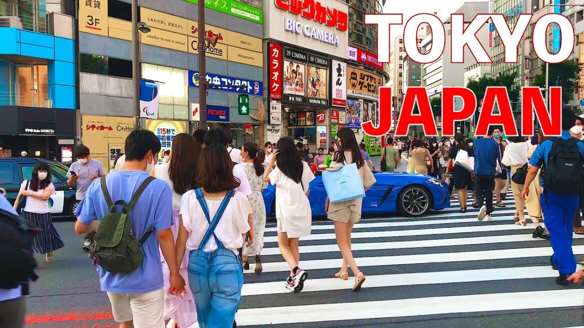 Tokyo Shibuya life on busy weekend in Japan | Walking tour 2021 Summer #japan