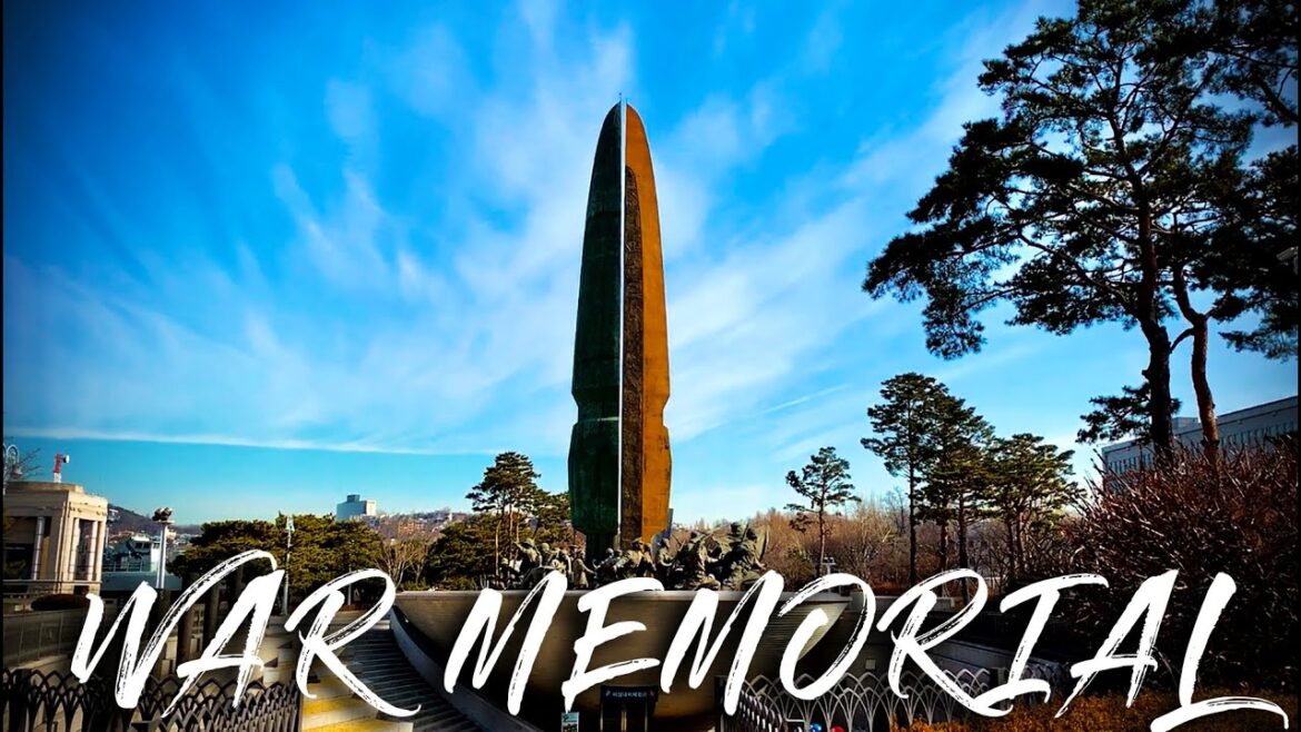 War Memorial of Korea tour in Seoul, South Korea