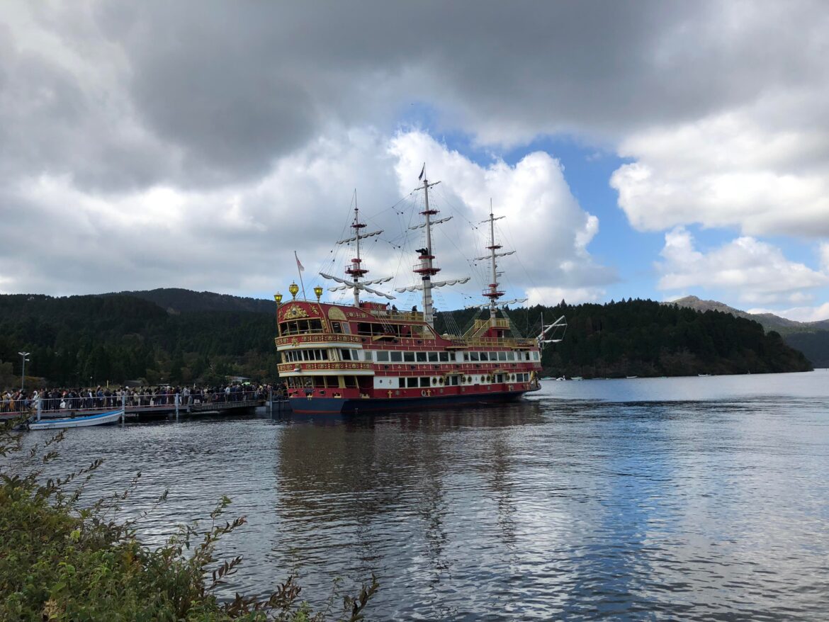 Hakone Lake Ashi “pirate ship”