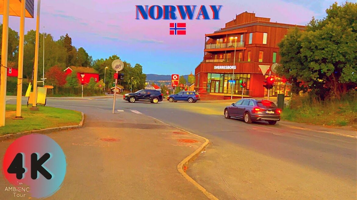 【4K】Evening Walking Tour / Taking A Walk In NORWAY – Trondheim (Byåsen / Sverresborg) 【4K】Evening Walking Tour / Taking A Walk In NORWAY - Trondheim (Byåsen / Sverresborg)