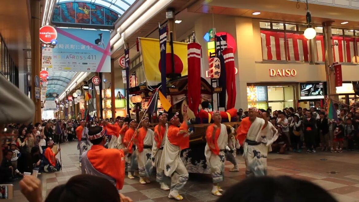 2014 長崎くんち 八幡町＠長崎市浜の町アーケード