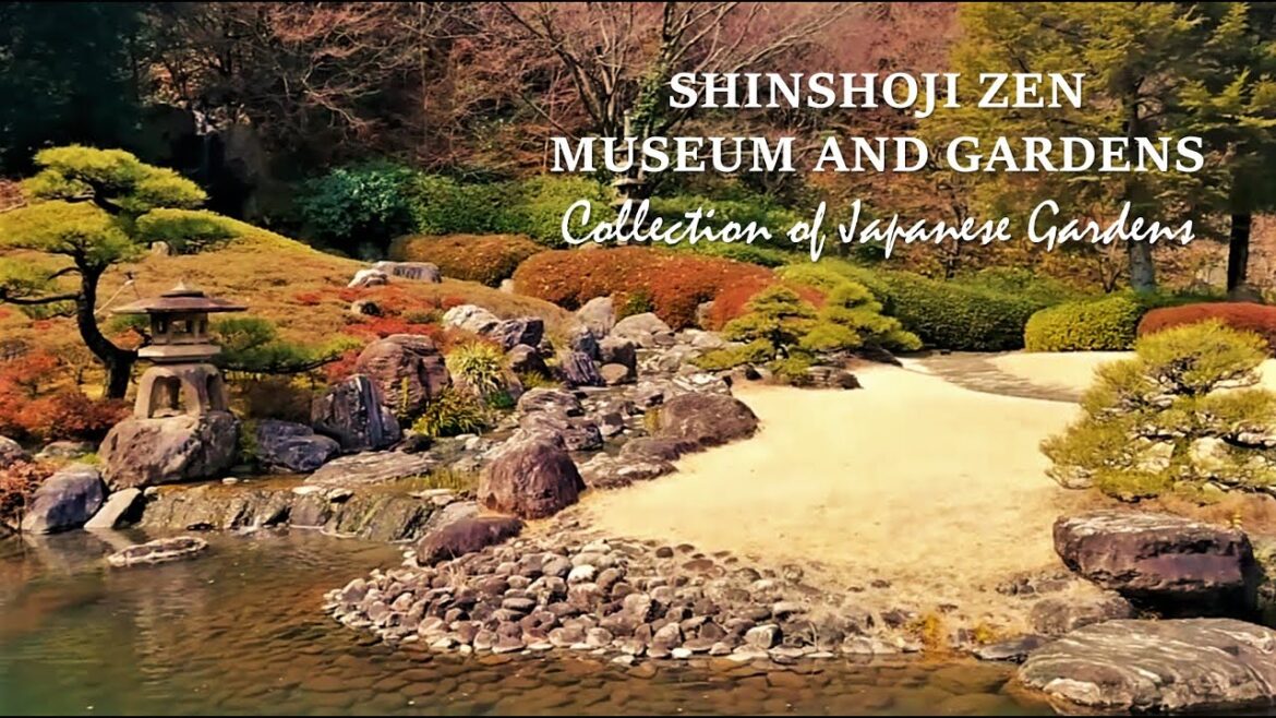 Walk in Japanese Nature & 3Gardens｜Pond Garden, Dry Garden & Moss Garden Tour｜SHINSHOJI