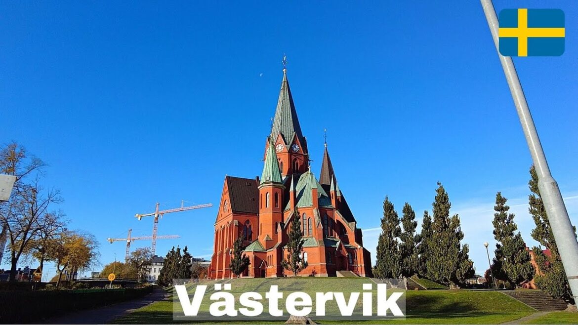 Västervik in 4K – Virtual Walking Tour – October 2022 – Sweden Västervik in 4K - Virtual Walking Tour - October 2022 - Sweden