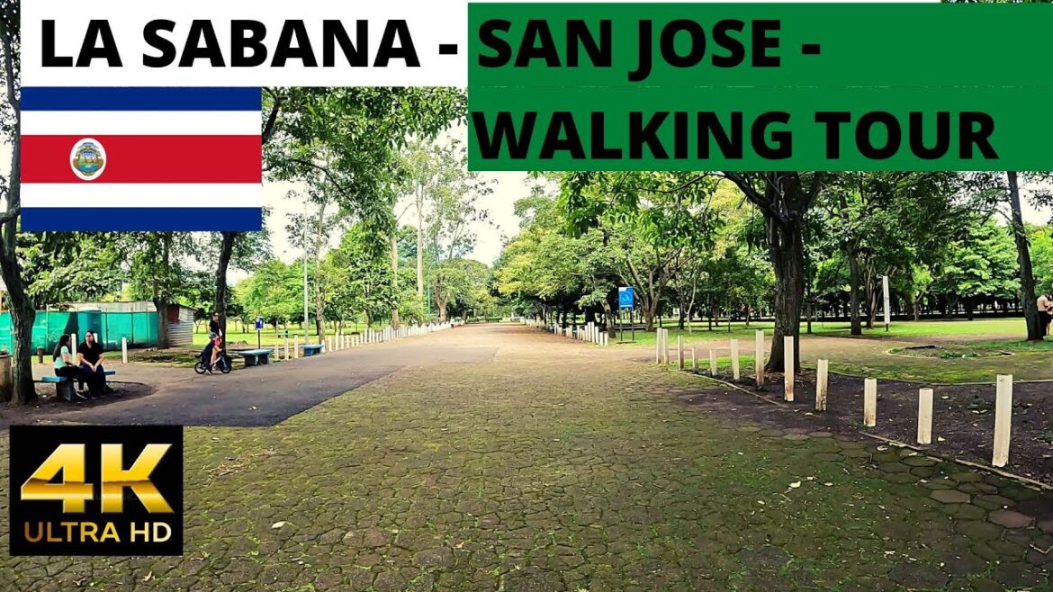 La Sabana - San José Costa Rica - Walking Tour