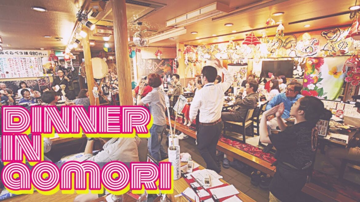 Rowdy Restaurant in Aomori #aomori #tsugarushamisen Rowdy Restaurant in Aomori #aomori #tsugarushamisen