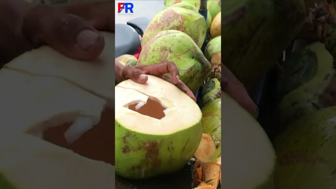 Amazing Cutting Skills | Coconut Cutting Skills #Shorts ep12
